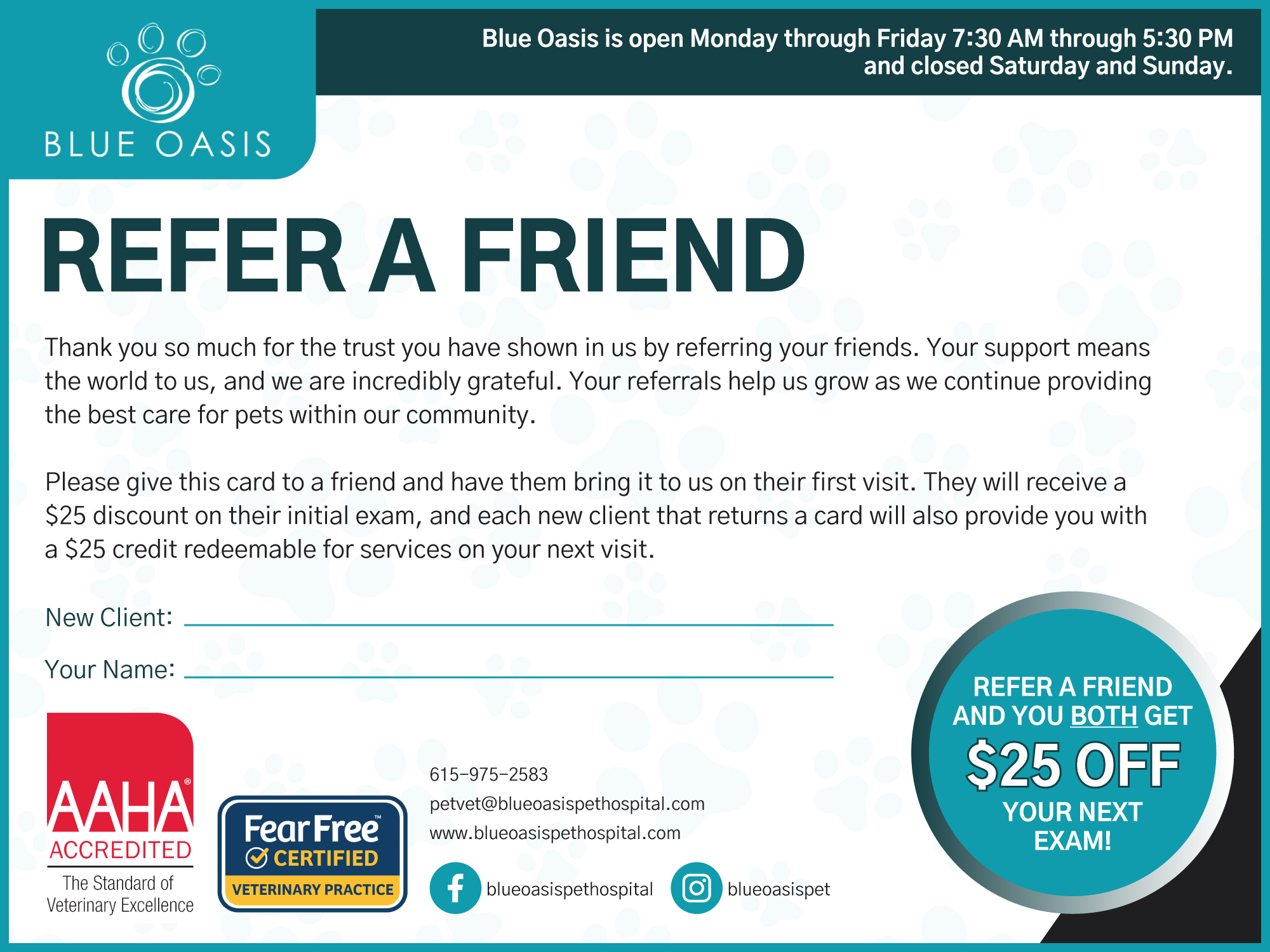 Refer a Friend 